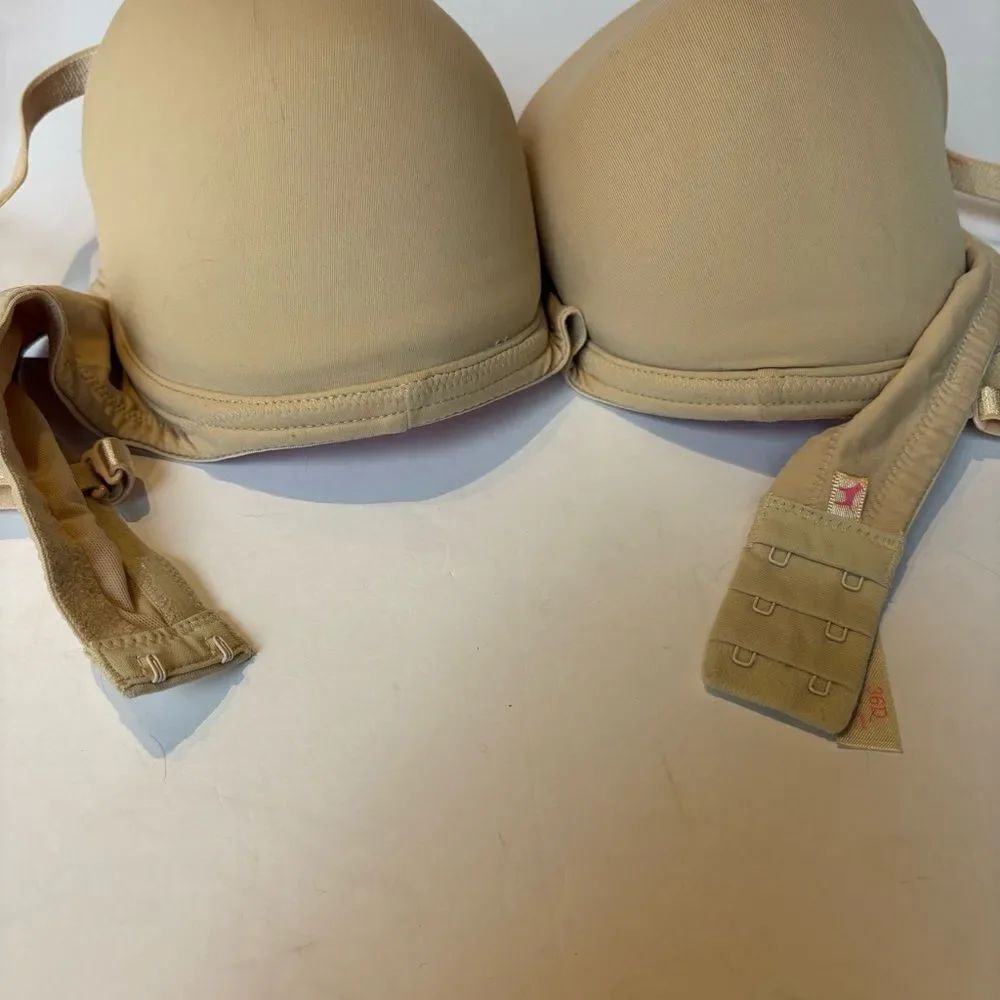 PINK Victoria's Secret Wear Everywhere Multiway Push-up Tan Bra Size 36D - Picture 6 of 7